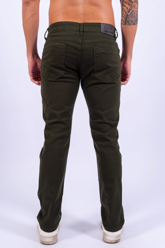 CALCA JEANS MAHALO COLOR MILITAR