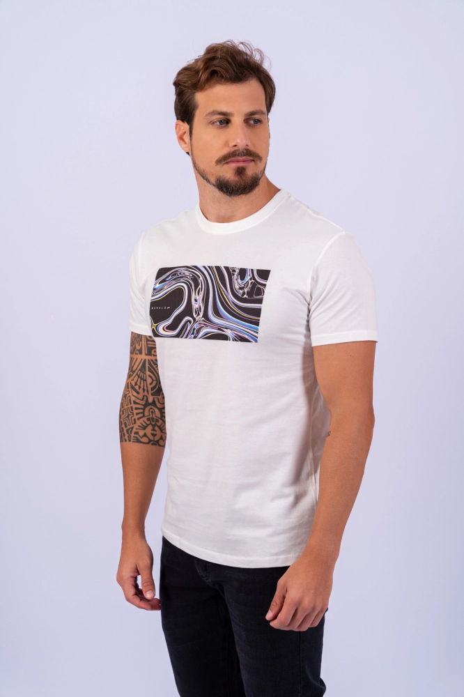 T-SHIRT BASICA MAHALO CROMOCOLOR V3