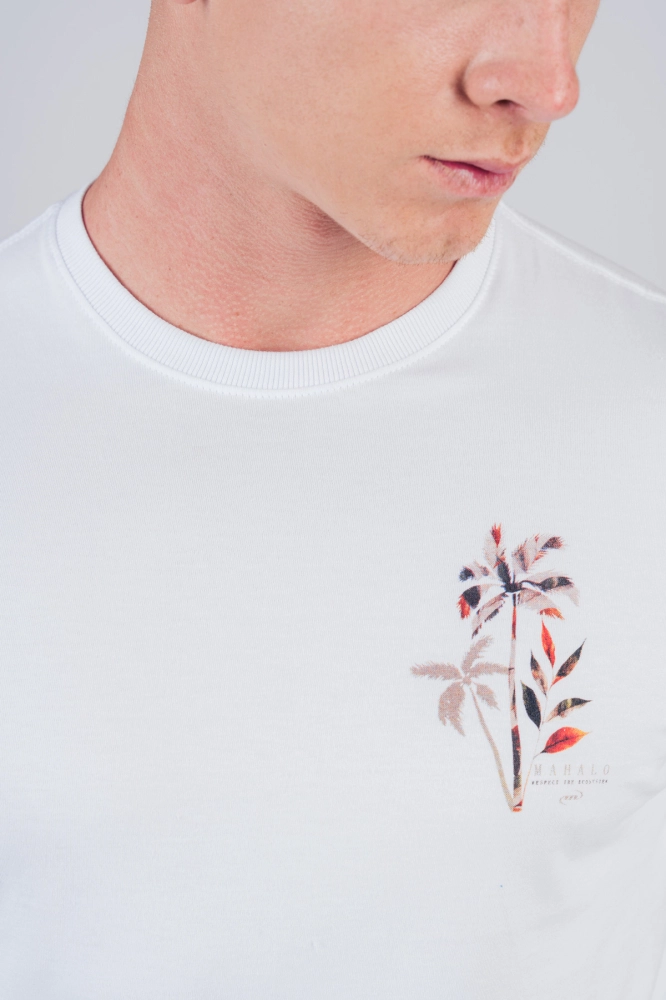 T-SHIRT BASICA MAHALO RESPETECO