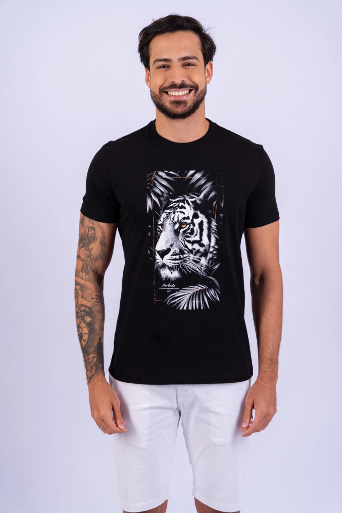 T-SHIRT BASICA MAHALO TIGER V1